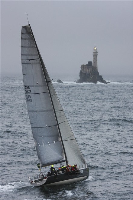 Bob (GBR) heading for Fastnet Rock - 2011 Rolex Fastnet Race ©  Rolex / Carlo Borlenghi http://www.carloborlenghi.net